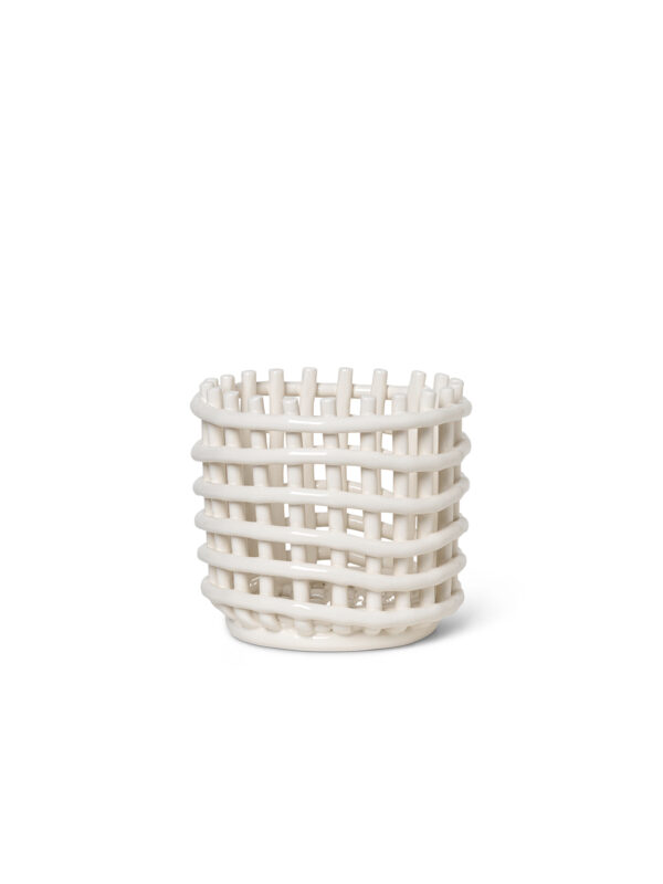 Panier haut, pot en céramique #Fermliving – Image 2