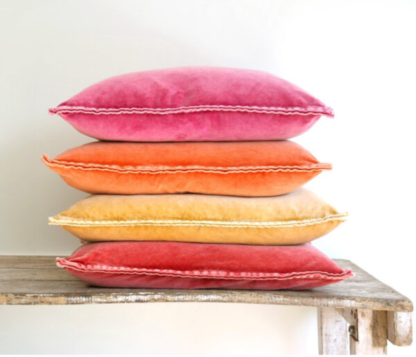 Coussin en velours Tom Pepper #Mlfabrics – Image 2