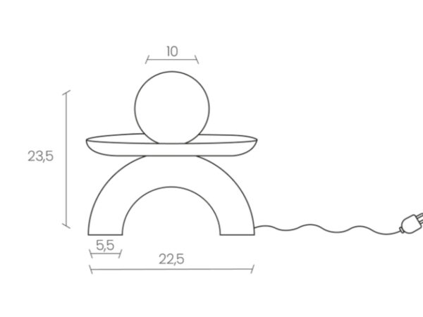 Lampe Popylight Frêne #MelleJO – Image 2