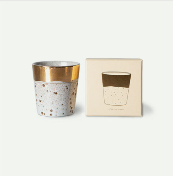 Coffret Mug Sparkle special Noel 70's ceramic #Hkliving