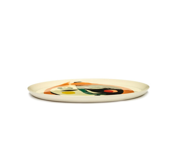 Plat de service faience Visage noir by Ottolenghi #Serax – Image 3