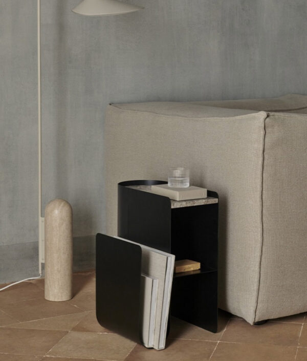 Table d'appoint, rangement noir  #Fermliving – Image 2