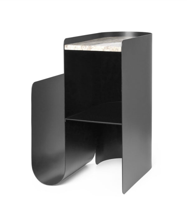 Table d'appoint, rangement noir  #Fermliving