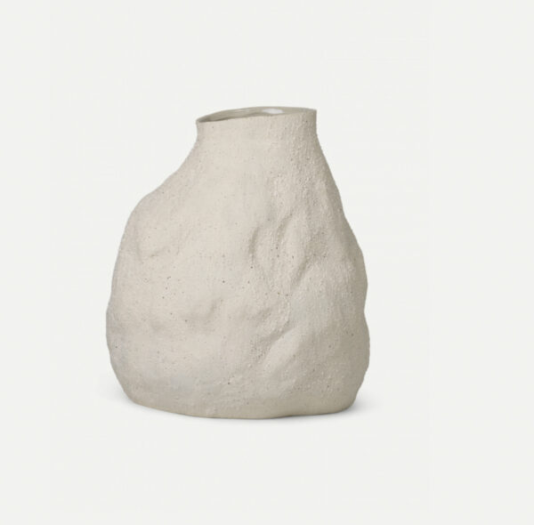 Vase Vulca Large  off-white blanc #Fermliving – Image 2